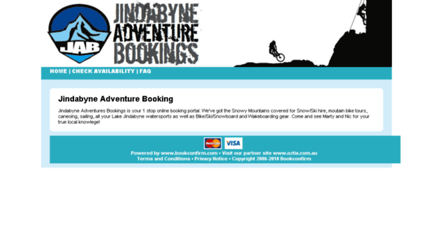 jindabyneadventurebooking.bookconfirm.com