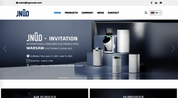 jingnuoair.com
