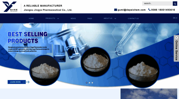 jingyepharma.com