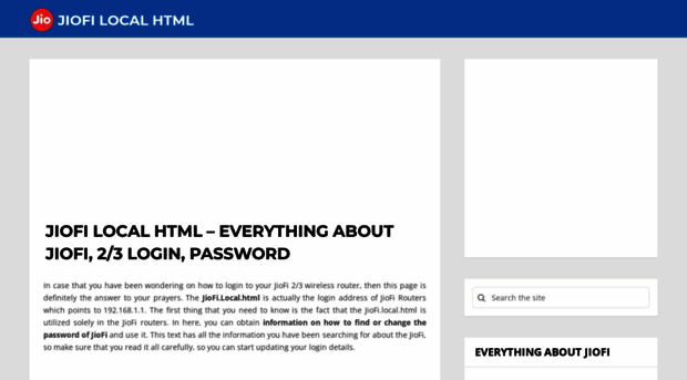jiofilocalhtml.info
