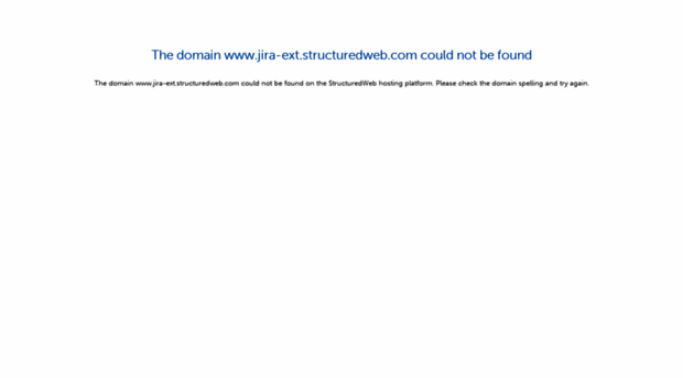 jira-ext.structuredweb.com