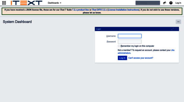 jira.itextsupport.com