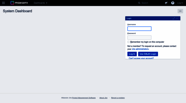jira.maxserv.com