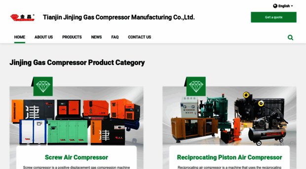 jjaircompressor.com