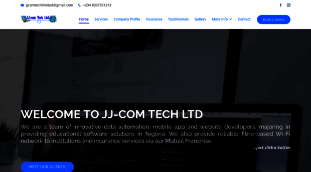 jjcomtechlimited.com