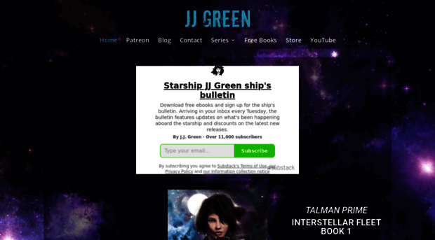 jjgreenauthor.com