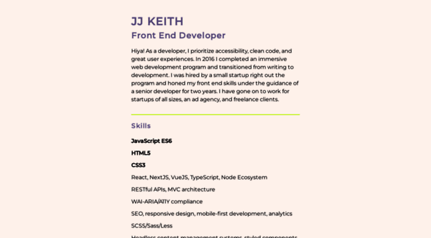 jjkeith.net