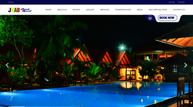 jkabbeachresort.com