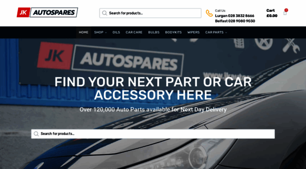 jkautospares.co.uk