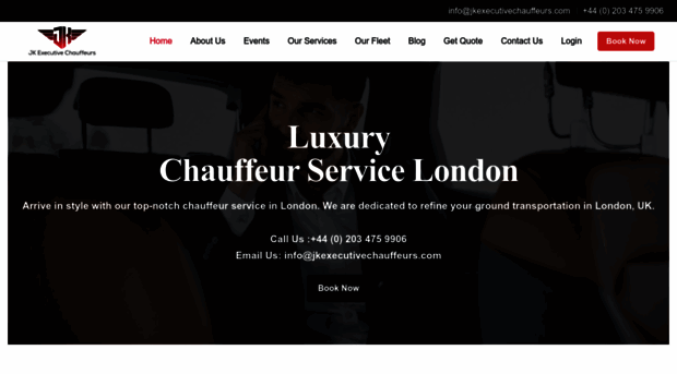 jkexecutivechauffeurs.com