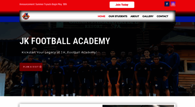 jkfootballacademy.com