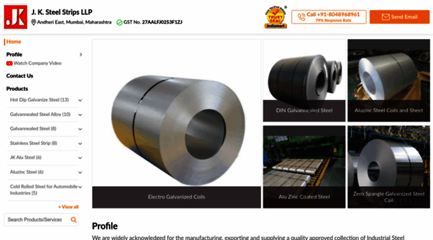 jksteelcorp.com