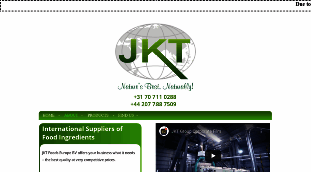 jktfoods.com