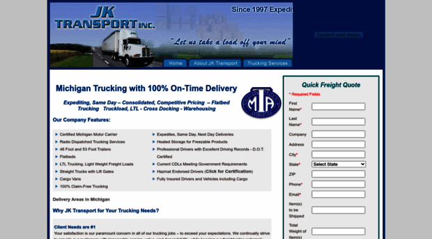 jktransport.net