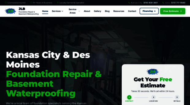 jlbfoundationandwaterproofing.com