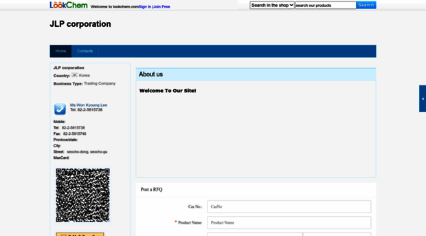 jlpcorp.lookchem.com
