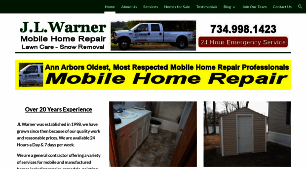 jlwarnerrepair.com