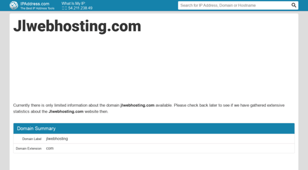 jlwebhosting.com.ipaddress.com