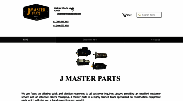 jmastersparts.com