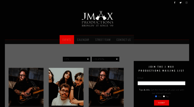 jmaxproductions.net