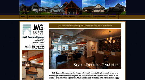 jmgcustomhomes.com