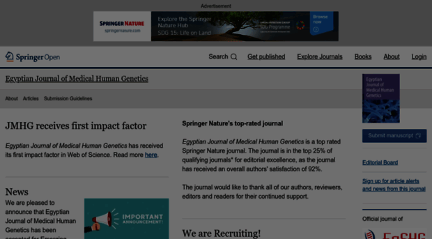 jmhg.springeropen.com - Home | Egyptian Journal of Med... - Jmhg ...