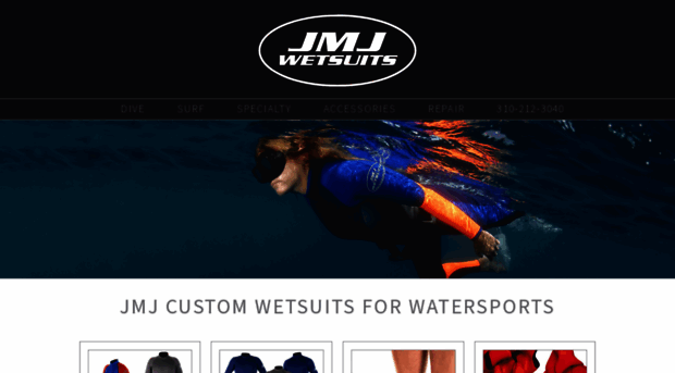 jmjwetsuits.com