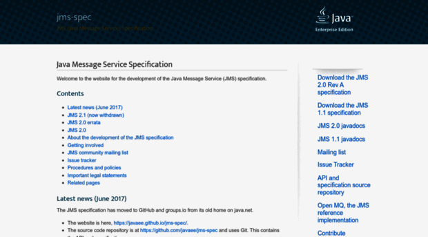 jms-spec.java.net