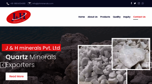 jnhminerals.com