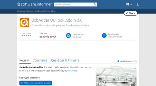 jobadder-outlook-addin.software.informer.com