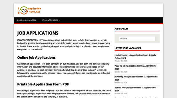 jobapplicationform.net