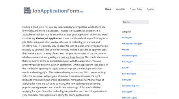 jobapplicationform.us