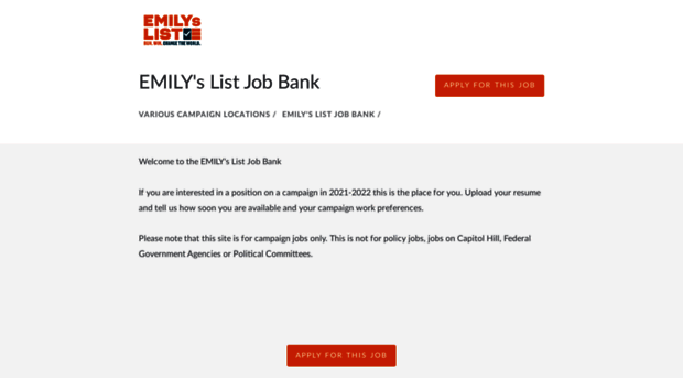 jobbank.emilyslist.org