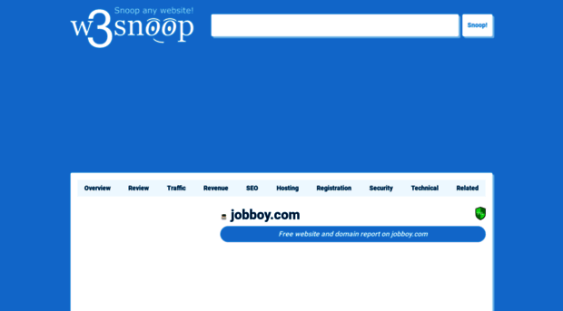 jobboy.com.w3snoop.com