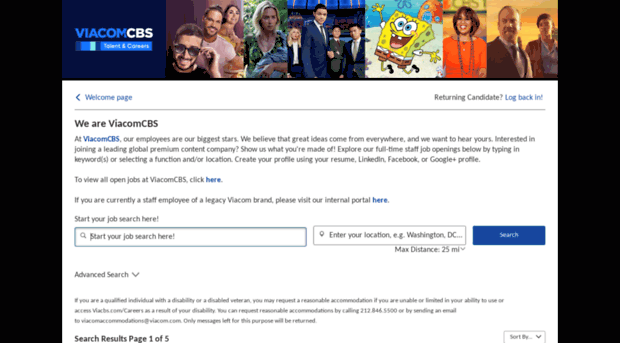 jobhuntwebdev.viacom.com