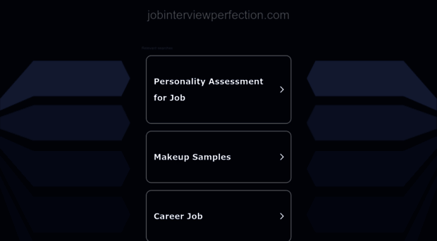 jobinterviewperfection.com