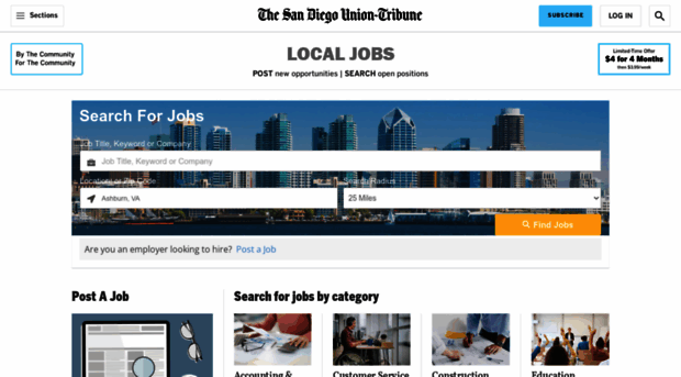 jobnetwork.sandiegouniontribune.com