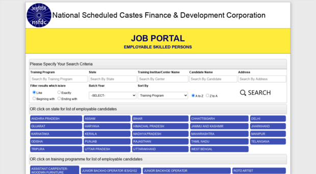 jobportal.nsfdcdigital.in