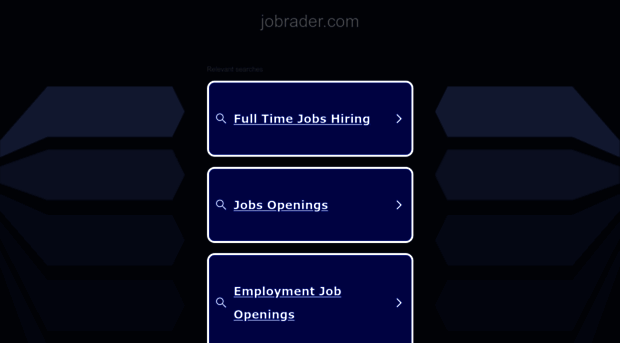 jobrader.com