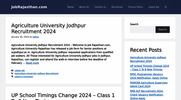 jobrajasthan.com