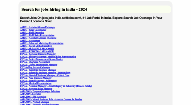 jobs-india.softbaba.com