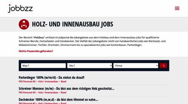 jobs-innenausbau-holzbau.ch