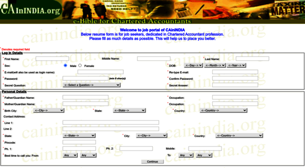 jobs.cainindia.org