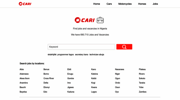 jobs.cari.com.ng