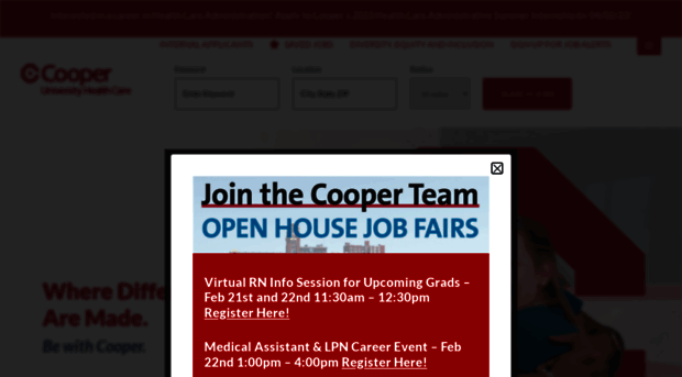 jobs.cooperhealth.org