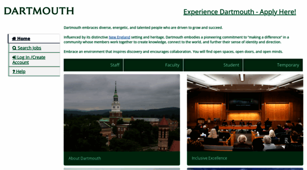 jobs.dartmouth.edu