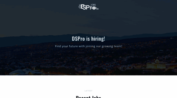 jobs.dspro.io