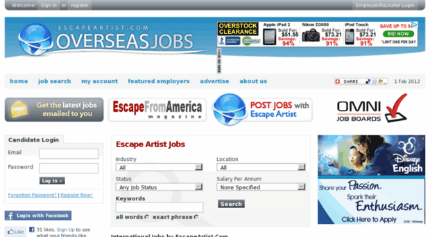 jobs.escapeartist.com