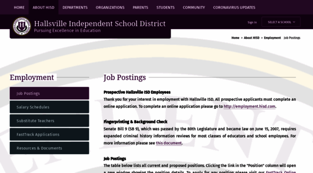 jobs.hisd.com