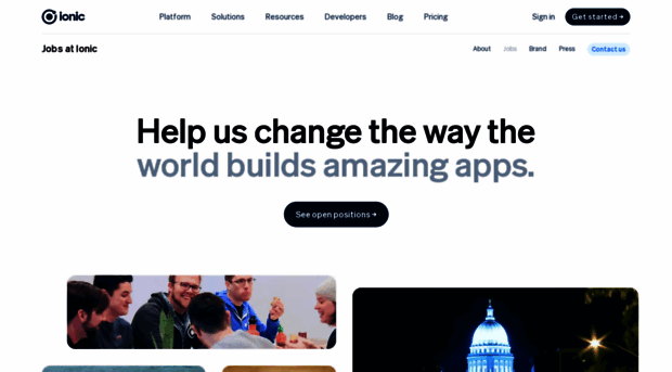 jobs.ionicframework.com